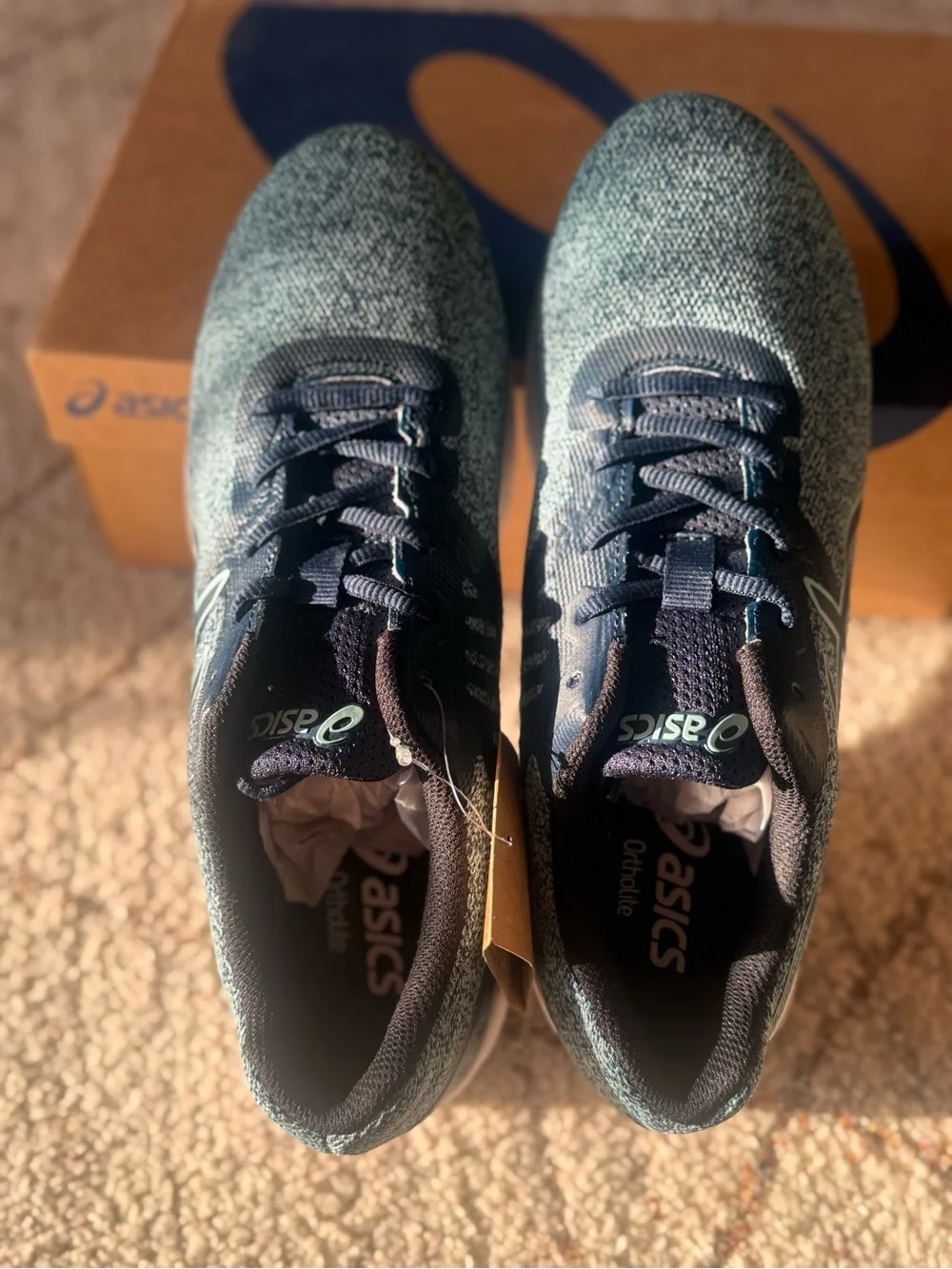 NWT ASICS Gel-Run Adapt Men’s Running Shoes Fresh Blue Mint Size 9